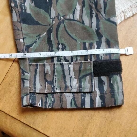 Walls Camouflage Hunting Full Zippered Adjustable Sleeve Sz L Coveralls w Pocket - Picture 14 of 16